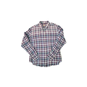 Vtg Gant Handloom Madras Long Sleeve Mens Button Shirt Size XL